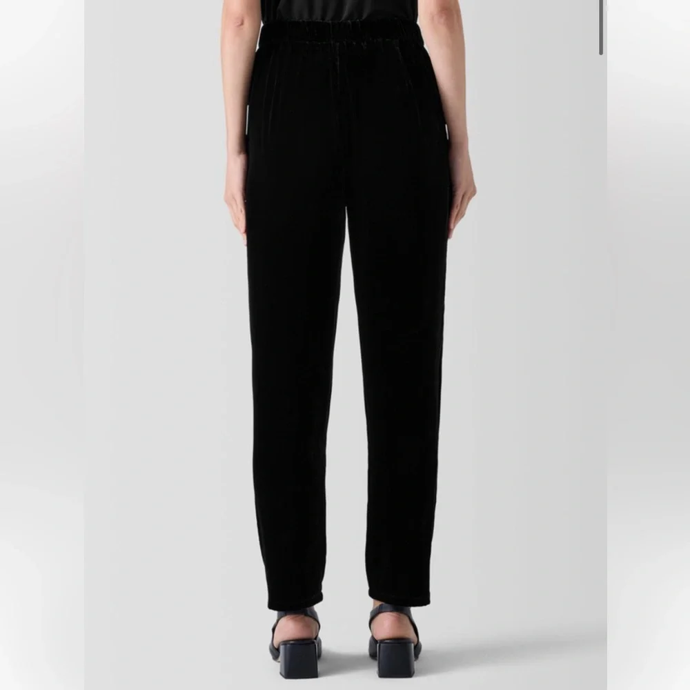 A19 Eileen‎ Fisher Velvet Tapered Pant